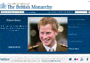 英国王室官方网站