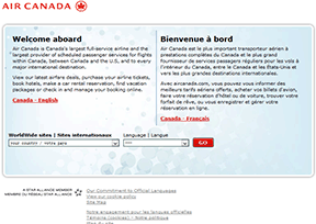 加拿大航空官网