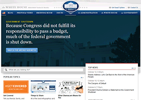 美国白宫官方网站